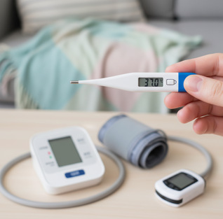 Domowe monitorowanie zdrowia: Dlaczego warto mieć w domu ciśnieniomierz, pulsoksymetr, termometr?